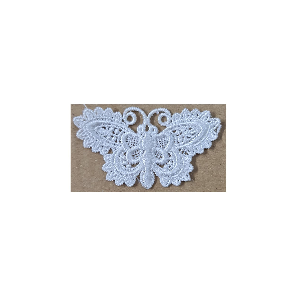 Small Butterfly Guipure Motif (6017) (4, 8 or 12 pcs)